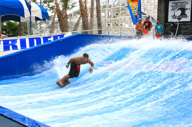 Amusement Park Rides Surfboard Skateboard for Single , Surfing Simulator for Aqua Park
