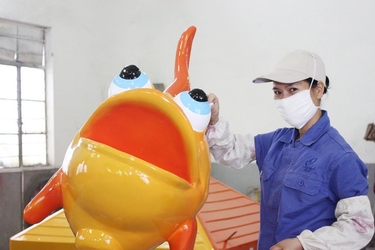GUANGZHOU VISON INTERNATIONAL WATER PARK EQUIPMENT CO.,LTD 공장 생산 라인