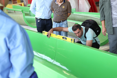 GUANGZHOU VISON INTERNATIONAL WATER PARK EQUIPMENT CO.,LTD 공장 생산 라인