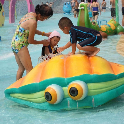 품질  Fiberglass Water Playground Equipment Spray Shell Aqua Play For Amusement Park 공장
