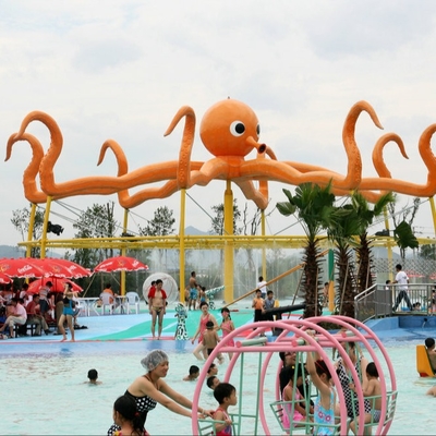 품질  Customized 8m Height Octopus Spray  For Aqua Water Playground Equipment 공장