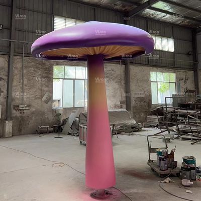 품질  Fiberglass Vison Waterparks Playground Equipment Spray mushroom Aqua Play For Amusement Park Games 공장