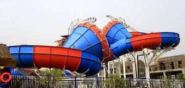 오락 Waterpark 가장 새로운 장비 주제 물 공원을 위한 거대한 섬유유리 큰 뱀 활주