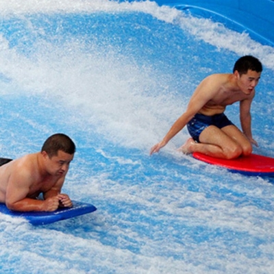 물 공원을 위한 주문을 받아서 만들어진 색깔 Flowrider 물 탐 두 배 사람들 사용 널