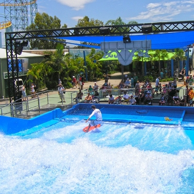 구호하는을 위한 2개의 파도타는 사람 Flowrider 물 탐 비발한 물 매력