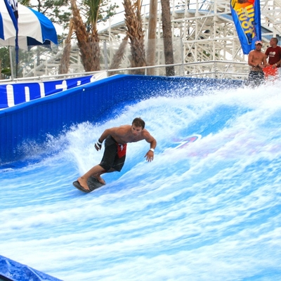 2명의 파도타는 사람을 위해 물 매력 Flowrider 물 탐 인공적인 파도타기를 하기