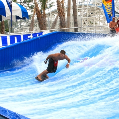 매력 Flowrider 물 타기, 방수 단일 라이더 웨이브 스키드 보드