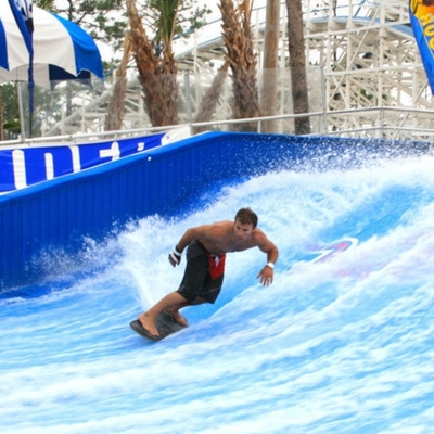 Skateboarding 파도타기를 하는 스포츠를 위한 옥외 물 놀이 Flowrider 물 탐