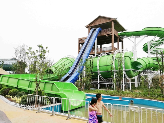 모험 오락 Waterpark를 위한 상업적인 아나콘다 섬유유리 물 미끄럼
