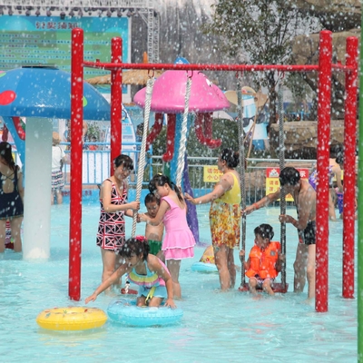 재미 waterparks에 있는 물 양수 기계를 가진 물분사 공원 장비