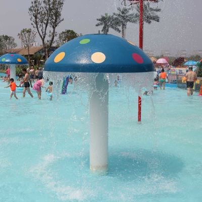아이 게임을 위한 섬유유리/PVC 살포 버섯 Waterpark 주문을 받아서 만들어진 장비