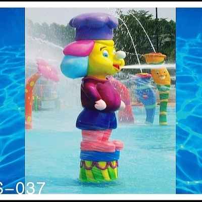 waterpark, 물 공원 장비를 건설하기 위하여 이용되는 섬유유리 동상