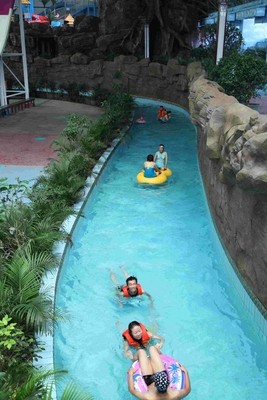 옥외 유원지 주문을 받아서 만들어지는 섬유유리 Waterpark 게으른 강물 공원/장비