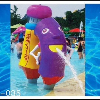 휴양 Waterpark 장비, 연필 살포 공원 장비가 섬유유리에 의하여, PVC 농담을 합니다