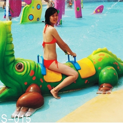 주문을 받아서 만들어진 살포 물 놀이 물 게임, 섬유유리 물 공원 장비