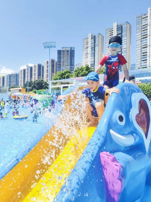 워터파크 타당성 연구 어린이용 워터 놀이터 물놀이 장비 물 스프링