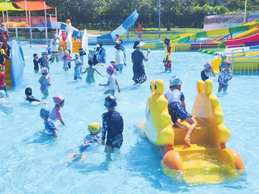 워터파크 타당성 연구 어린이용 워터 놀이터 물놀이 장비 물 스프링