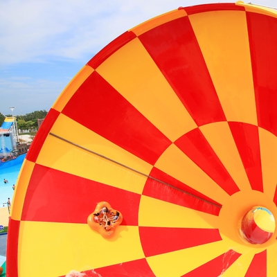 Super Tornado Water Fiberglass Slides For Pools Vison Waterparks Equipment Design