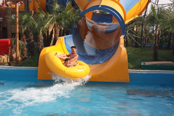 중간 토네이도 물 탐의 실내/옥외 상업적인 섬유유리 물 미끄럼 공원