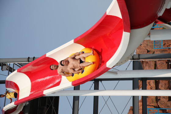 Funnuy 주문 물 미끄럼, 2명의 사람들 가족 재미를 위한 유원지 누워서 침 뱉기 물 활주