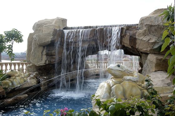 큰 물 공원 탄소 강철 지원이 게으른 강 장비/물 놀이 공원에 의하여 직류 전기를 통했습니다