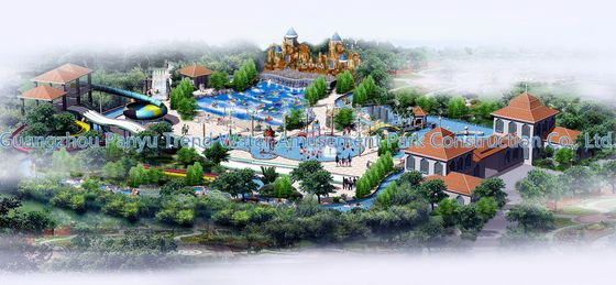 Waterpark 개념 설계, 물 공원은 디자인하고/주문을 받아서 만들어진 물 공원