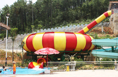 물 공원 섬유유리 물 미끄럼, 물 공원을 위한 19m 고도 Waterpark 슈퍼볼