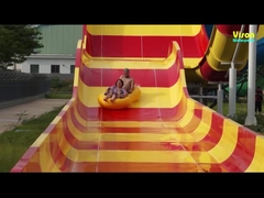 유리섬유 사용자 지정 워터 슬라이드 / 놀이공원 부메랑 워터 슬라이드