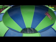 테마파크를 위한 유리섬유 스페이스 볼 슬라이드